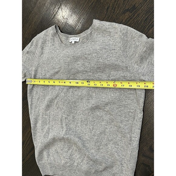 Claudie Pierlot Sweater Women’s 2 Medium Gray Bow Open Back Classic - Picture 7 of 7